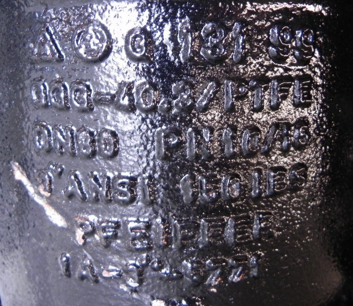 Samson-Pfeiffer Spherical Valve 1A 3"