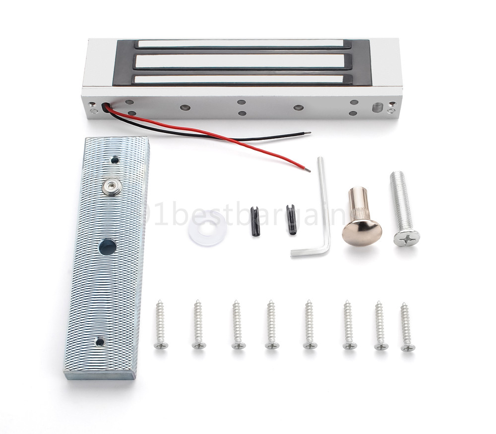 Magnetic Lock Access Control Door 350/600lbs Force Electromagnetic Lock Durable