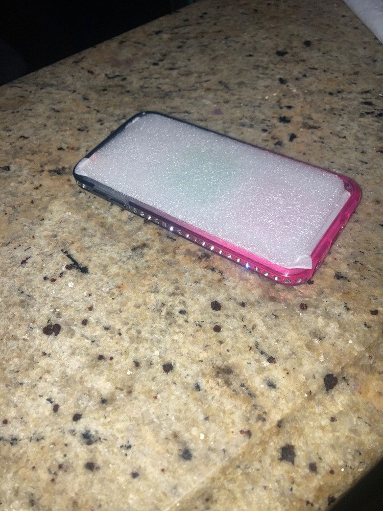Bedazzled liquid ipod touch cover