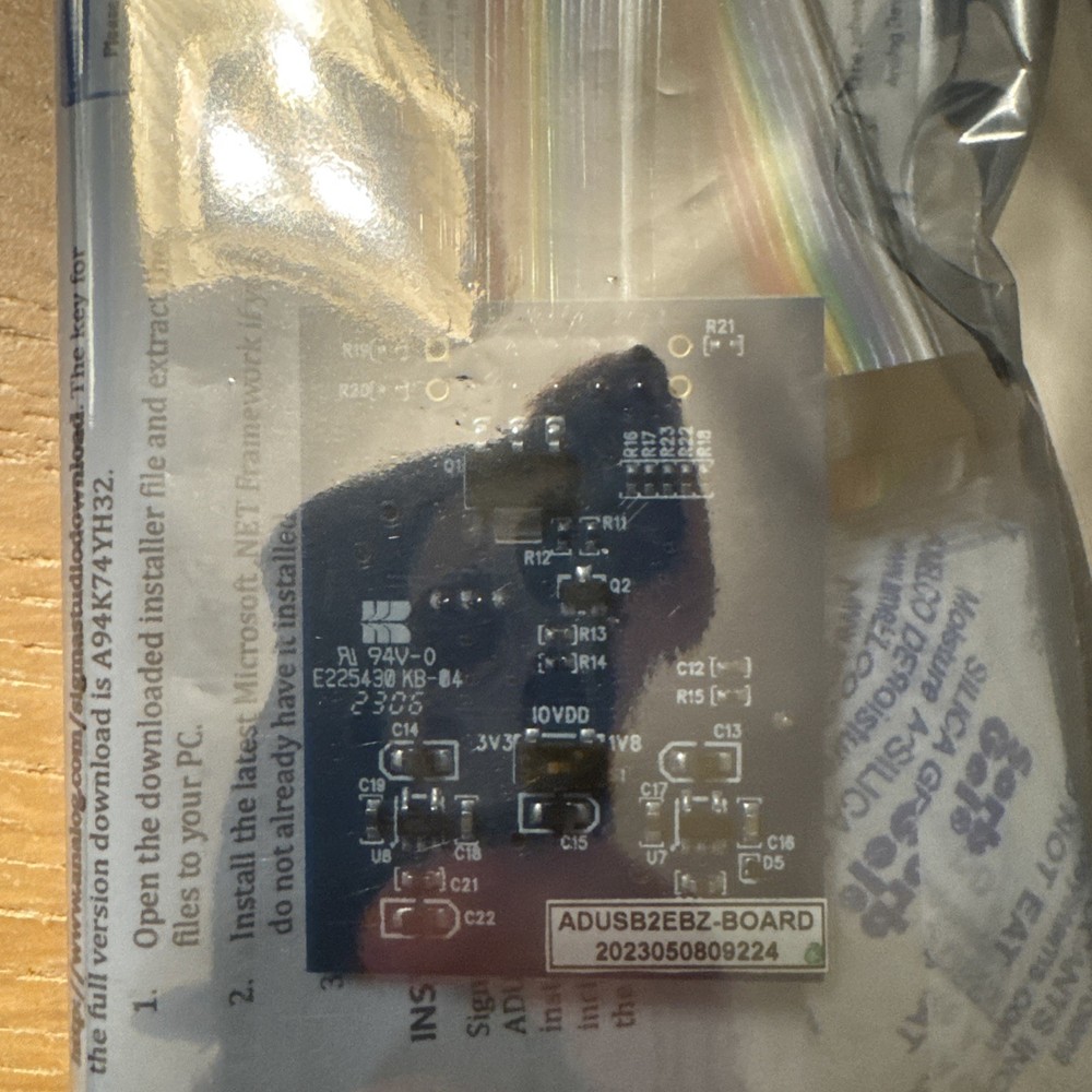 NEW ANALOG DEVICES ADUSB2EBZ-BOARD EVALADUSB2EBZ