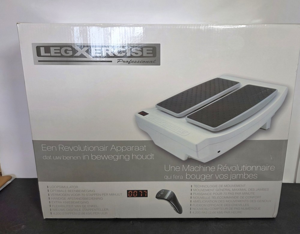 LegXercise Professional LEGX-012 Motorized Leg Exercise Machine W/ Remote TESTED