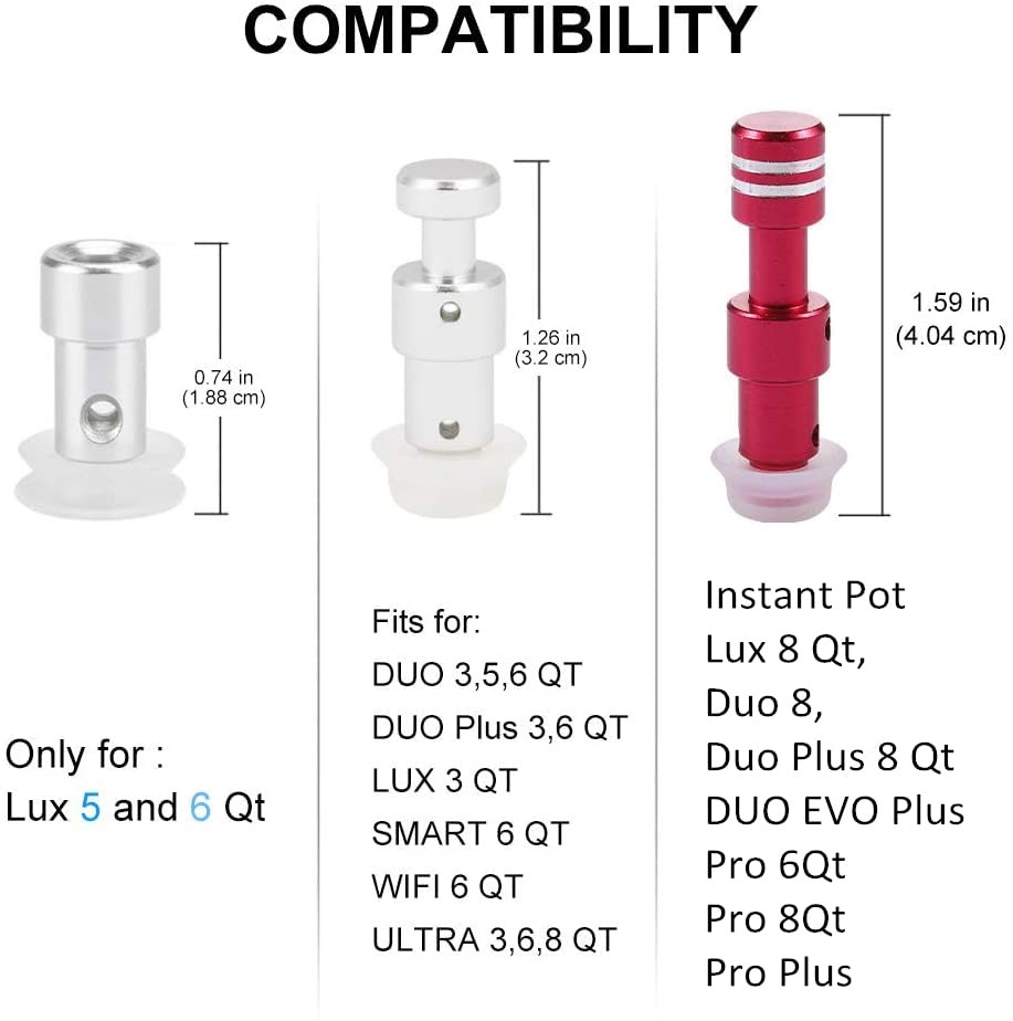Original Float Valve for Instant Pot LUX 6 Qt 5, 6