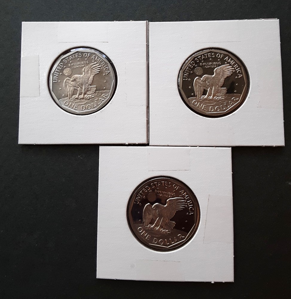 Susan B Anthony Proofs - 1979 - 1980 - 1981