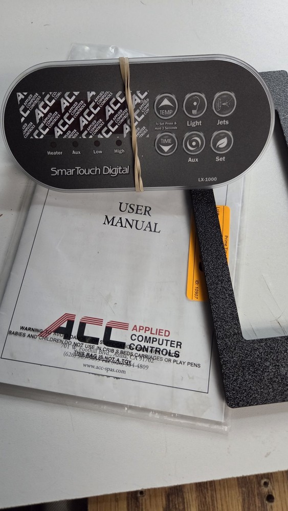 ACC SmarTouch Digital Control Panel LX-1000 for Spas & Hot Tubs