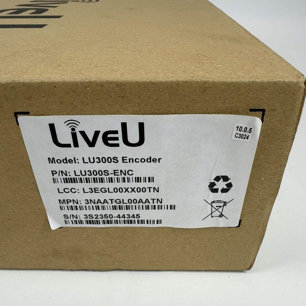 New LiveU LU300S Encoder Live Streaming Encoder 3NAATGL00AATN