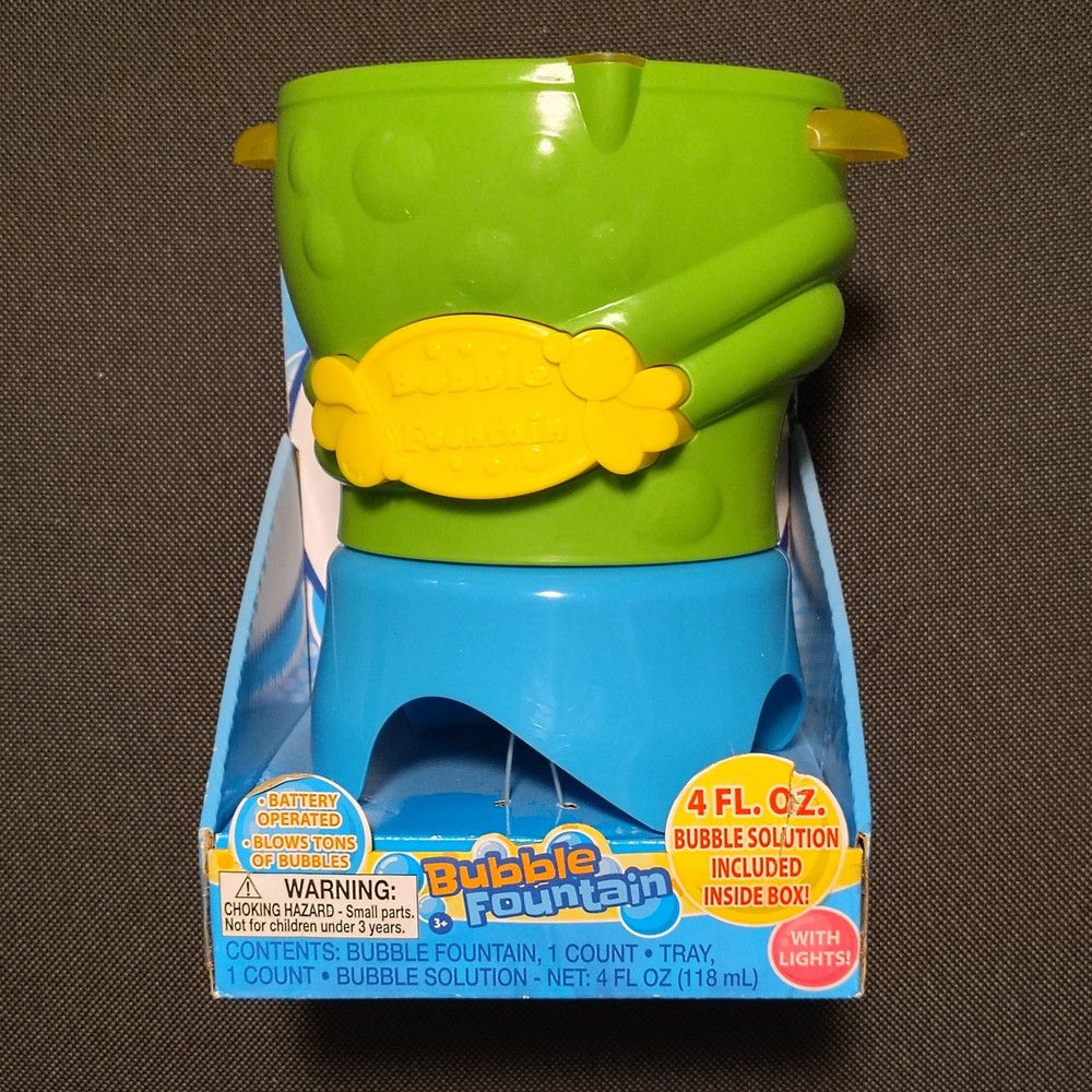 Bubbles Fountain Machine Bubble Blaster Ultimate Blower Kids
