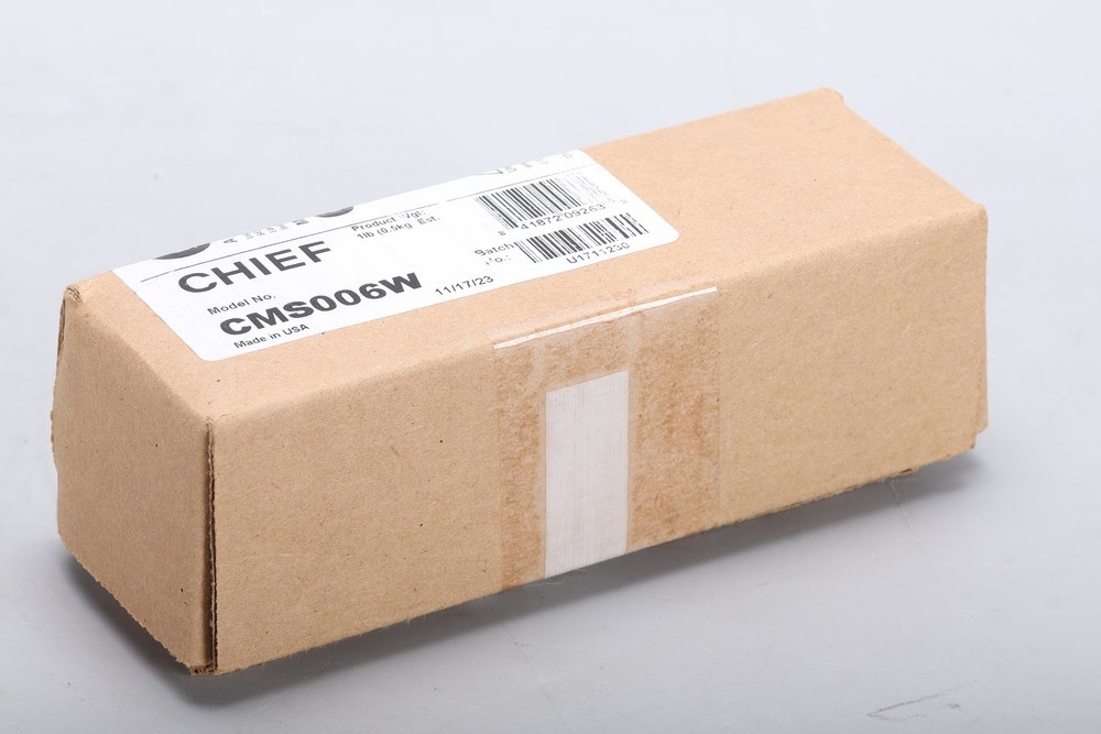Chief CMS006W 6" Fixed Extension Column - New Open Box