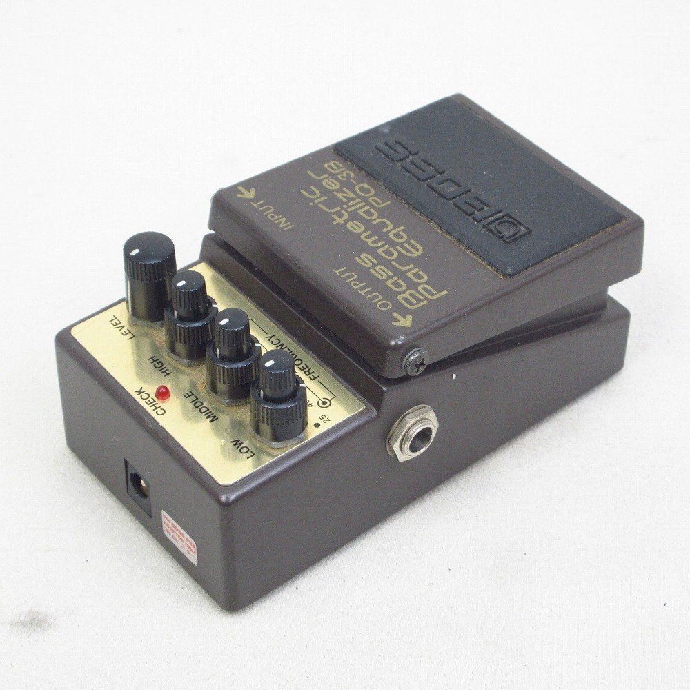 BOSS PQ-3B Bass Parametric Equalizer Parametric equalizer for bass