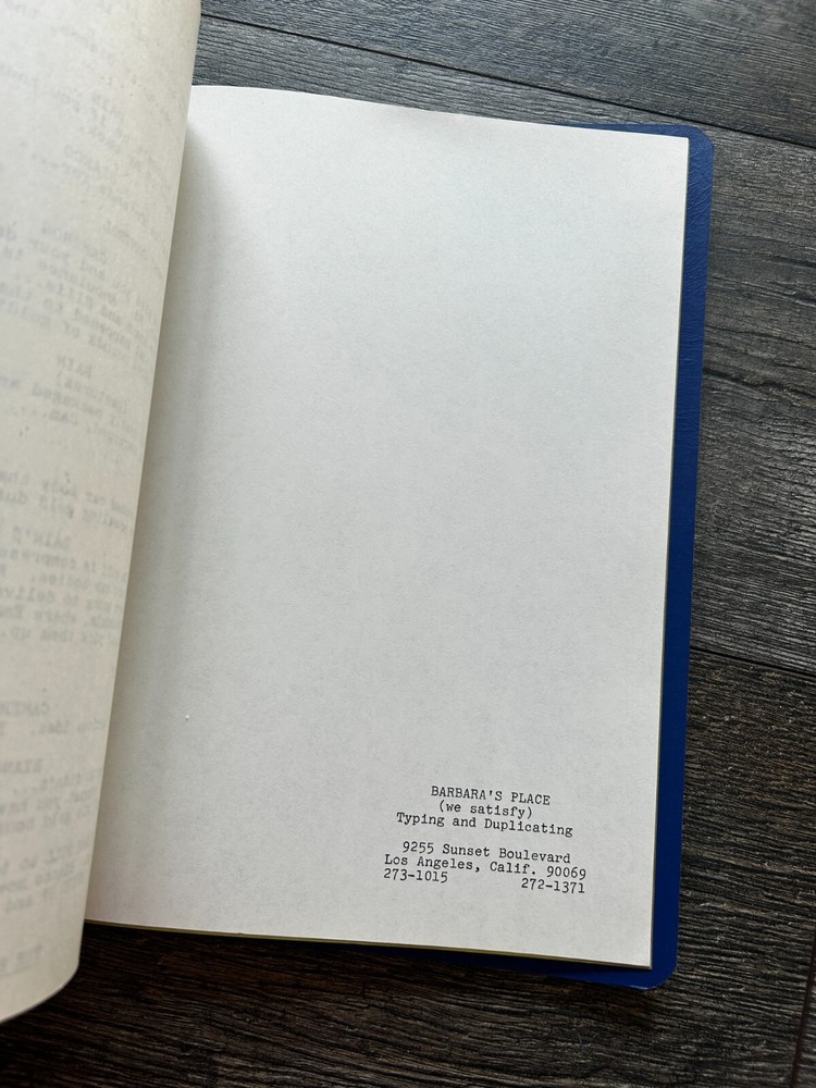 SEARCH TV Show Script The 24 Carat Hit Revised Final Draft 1972 Jack Turley