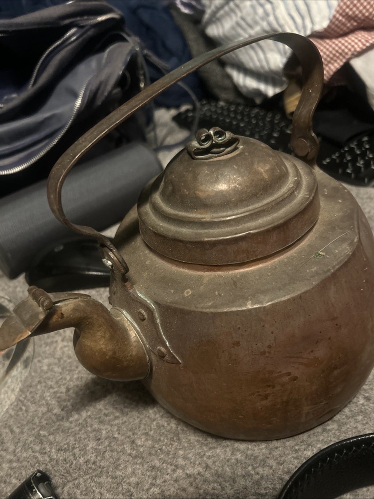 Antique Copper Kettle