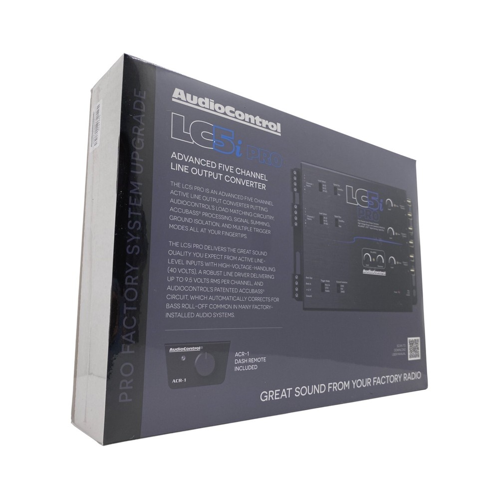 AudioControl LC5i PRO+LPHGM72 Amplifier Integration Solution for Non-Amp GM