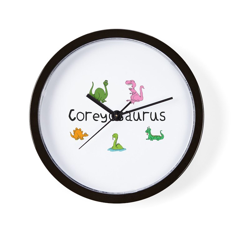 CafePress Coreyosaurus 10" Wall Clock (194500661)