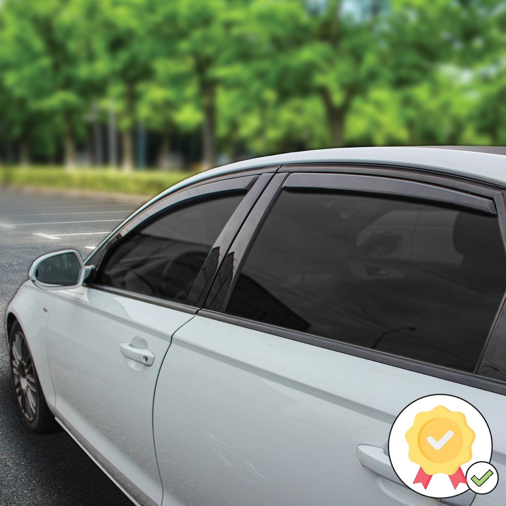 Bug Shield Hood Protector Visors Rain Guards For BMW X5 2007-2011 Set