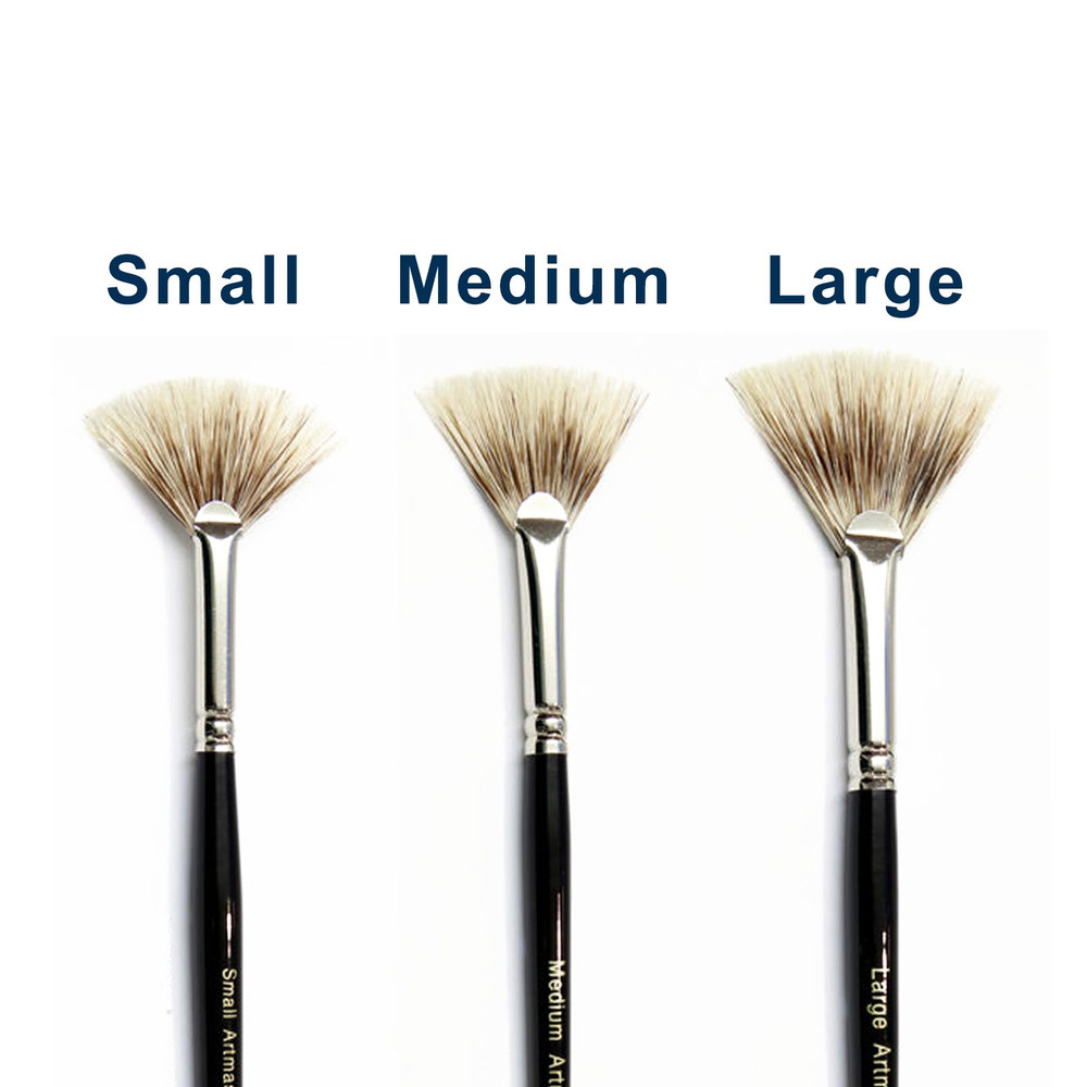 Artmaster Artists' Fan Brush Small, Medium or Large