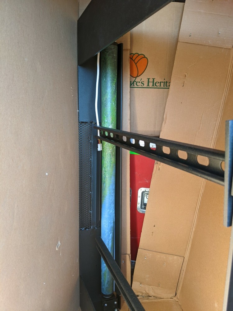 Vutec Soundscape 42" Recessed 360 Motorized Art Screen System Flat Panel Display