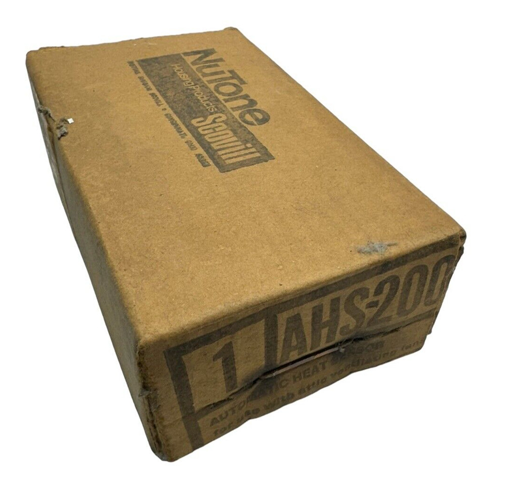 NuTone AHS-200 Automatic Heat Sensor cut-off Switch for Attic Ventilators