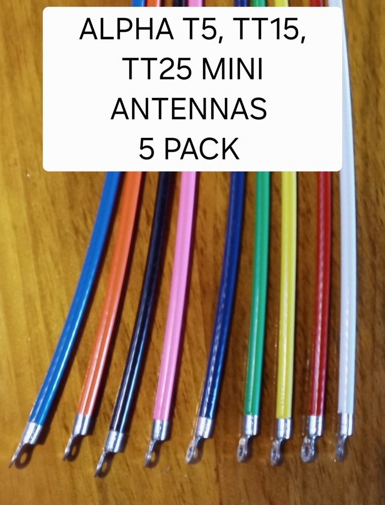 5 GARMIN MINI REPLACEMENT LONG RANGE ANTENNAS FOR ALPHA TT GPS TRACKING COLLARS
