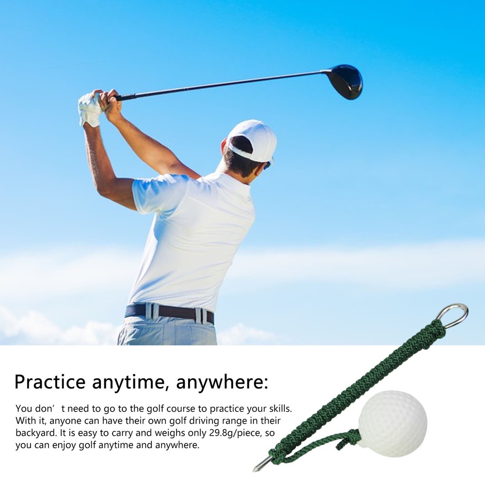 Golf Swing Trainer Rope Golf Ball | Golf Practice Tools Practice Training Aid