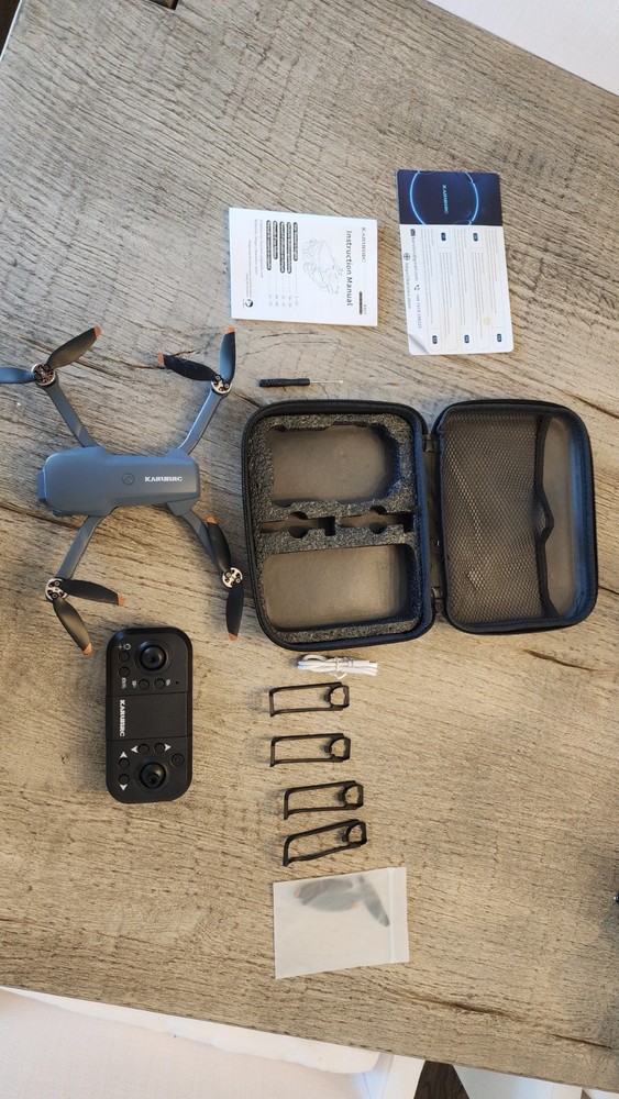 KARUSRRC Quadcopter Drone With Camera & Carry Case, Electric, Hobby Grade