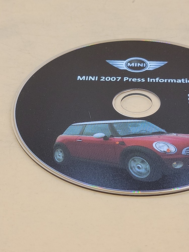 2007 MINICOOPER USA MEDIA PRESS INFORMATION RELEASE CONTENT CD ROM ONLY