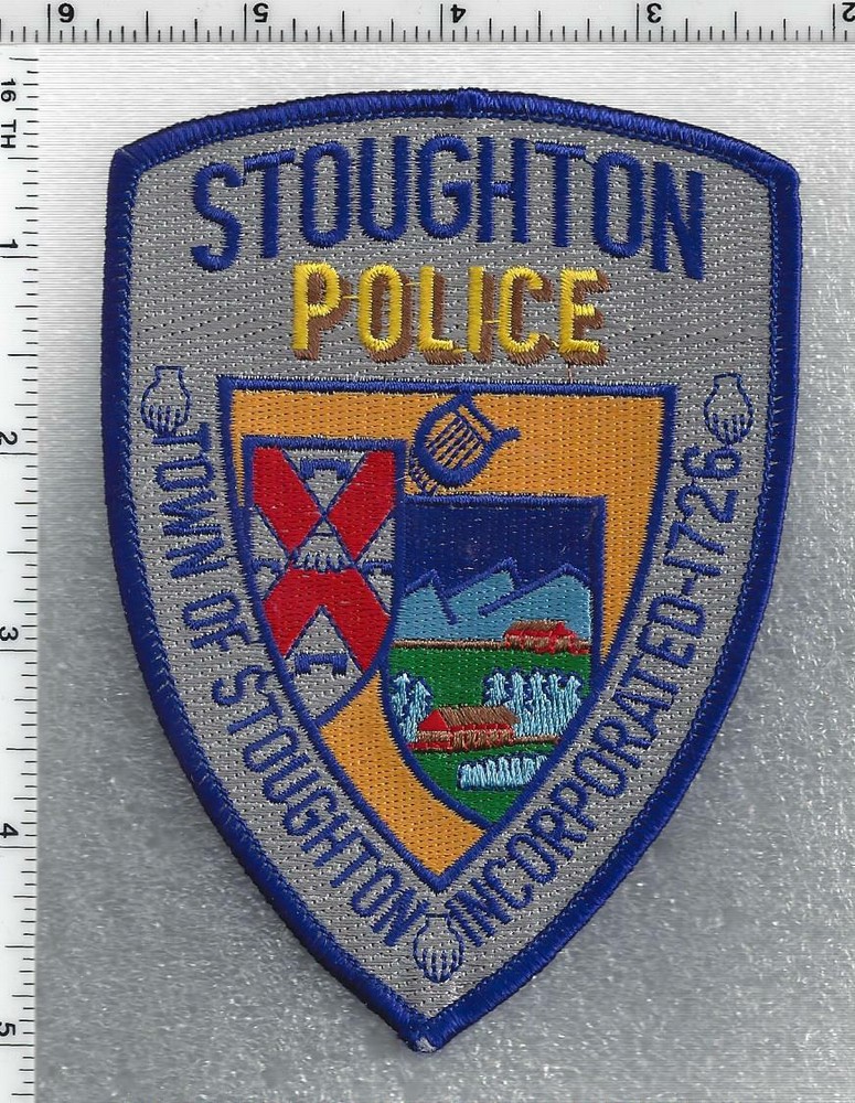 Stoughton Police (Massachusetts) 2nd Issue Shoulder Patch