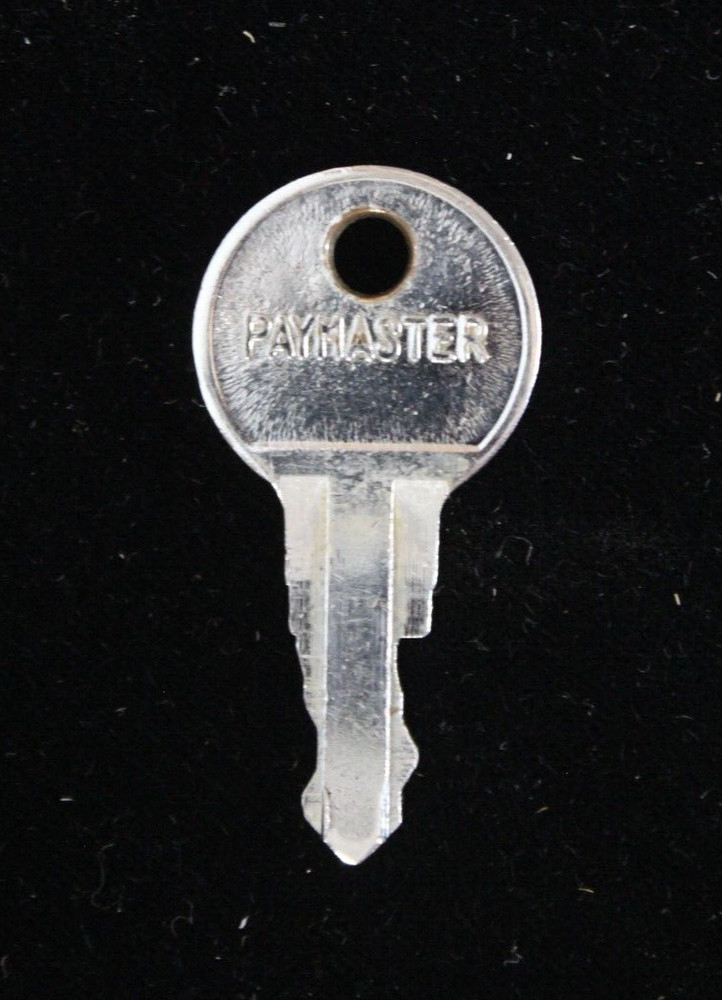 Vintage Paymaster X-550 Check Writer w/ Key