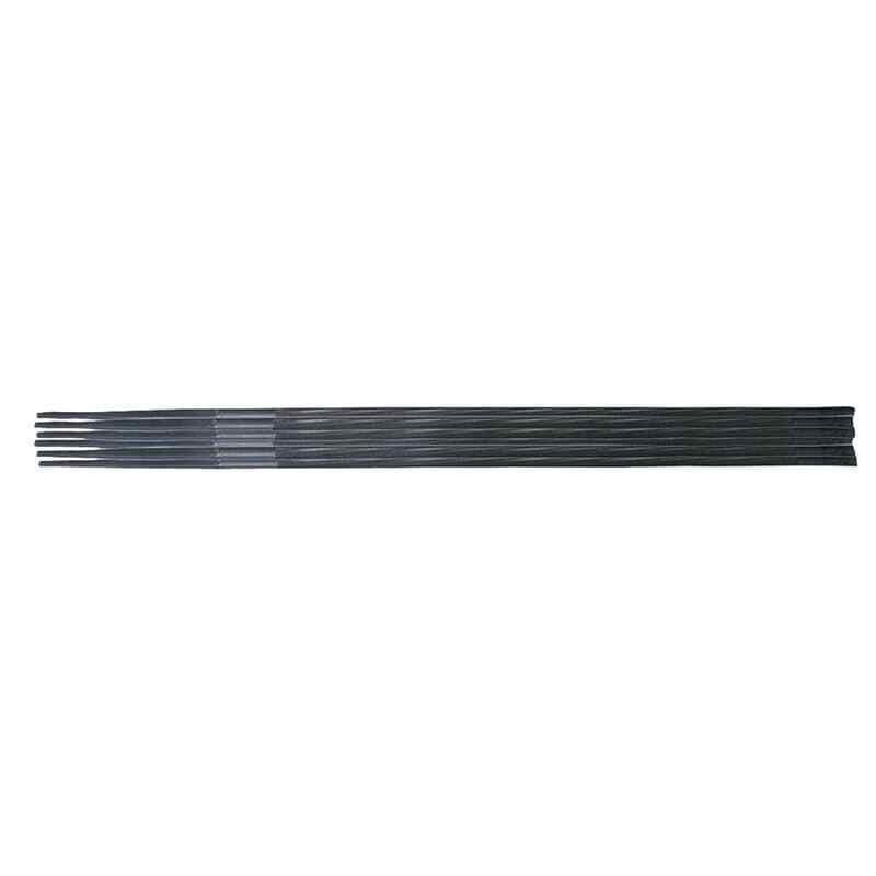 Chainsaw File 13/64" Round - Pack of 6, 3/8" Chain Size, 8" Length