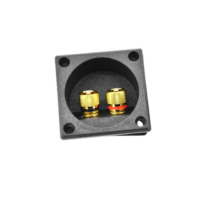 Speaker Box Terminals Binding Post Cup Wp227 Two-position Audios Abs Square
