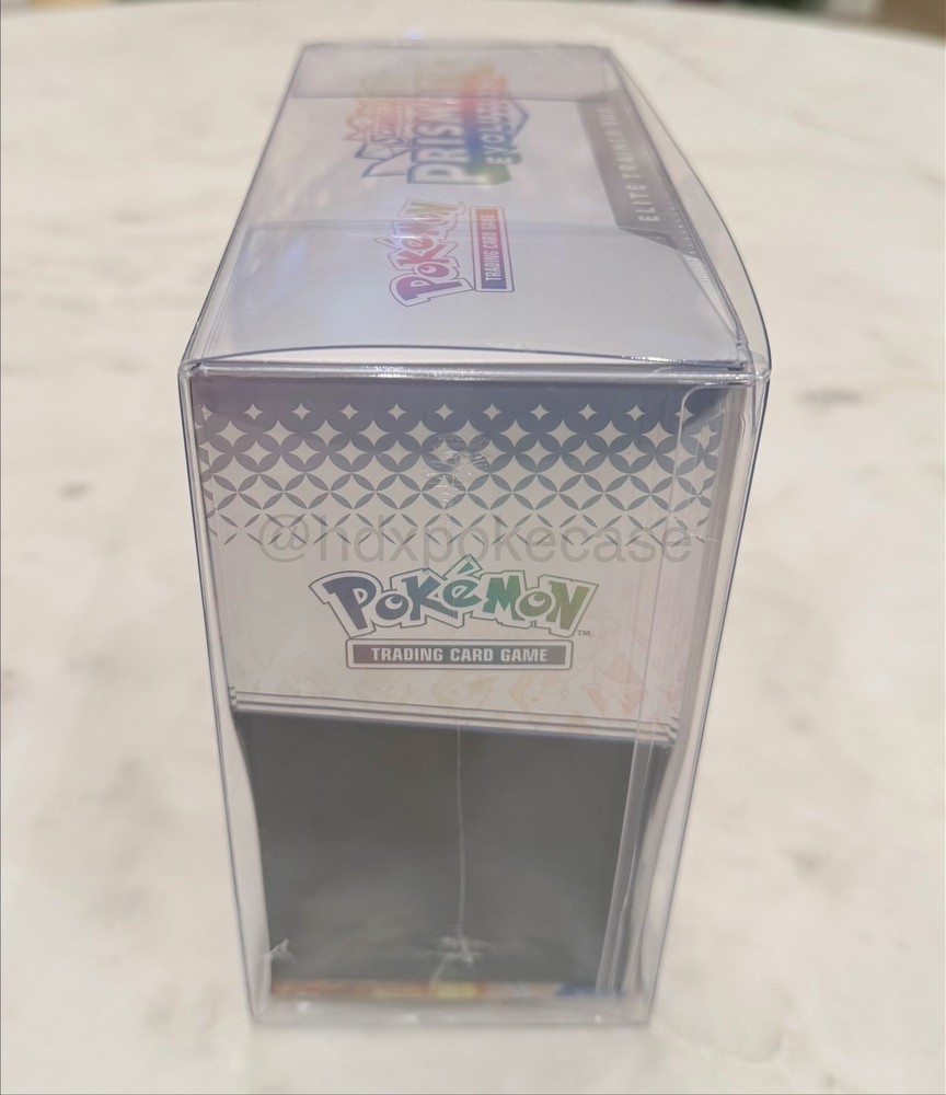 Pokemon ETB Elite Trainer Box Plastic Protector Case Display 5pc pack