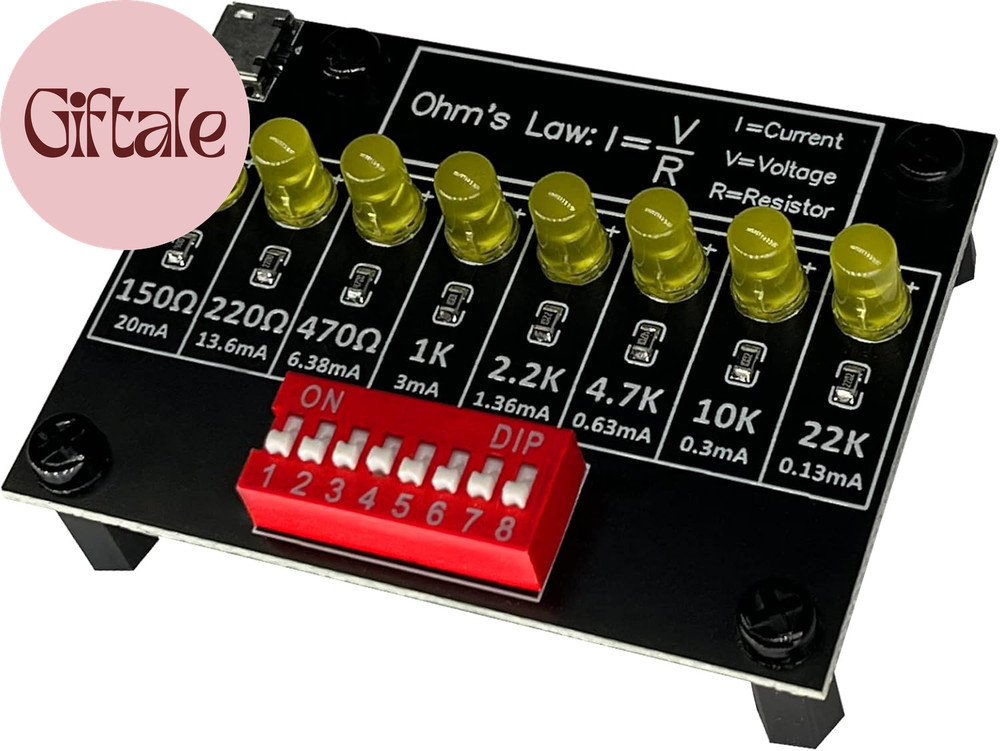 Soldering Practice Kit DIY Practical Electronic Circuit Project Resistor Trainin