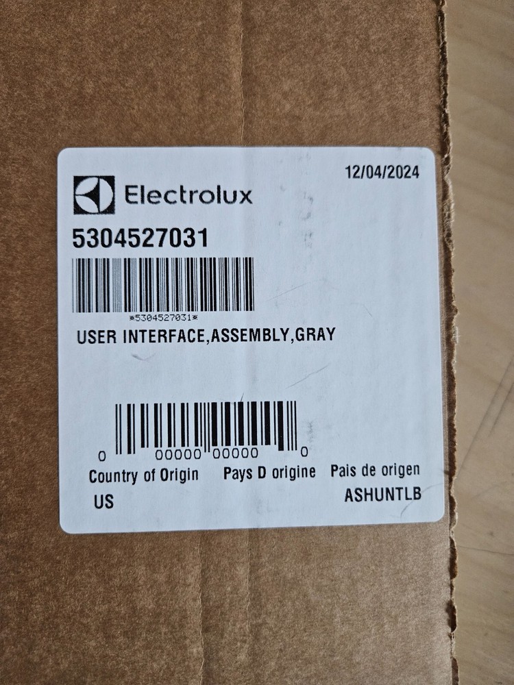 NEW 5304527031 User Interface fits Refrigerator - OEM