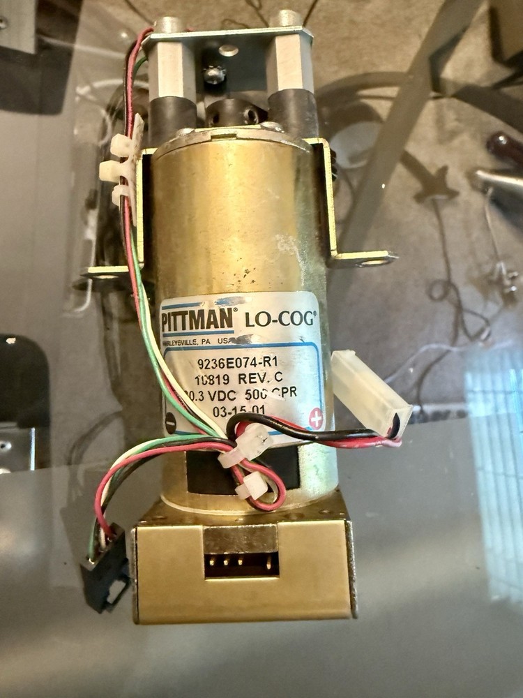 Melco Embroidery Machine Grabber Motor Encoder Assembly EMT 10819