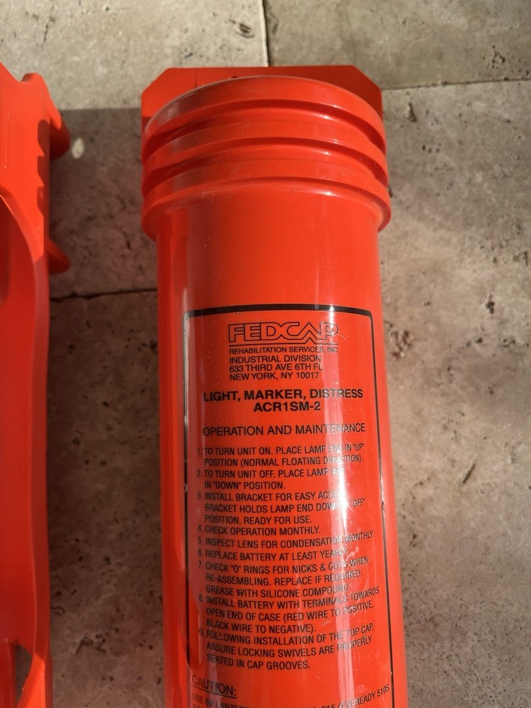 Light, Marker, Distress, ACR1SM-2 NOS