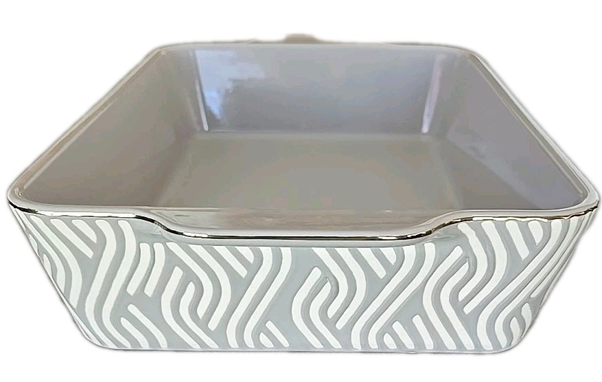 Thyme & Table ~ MADISON ~ Multi-Colored ~ 4 Quart ~ Stoneware ~ Large Baker