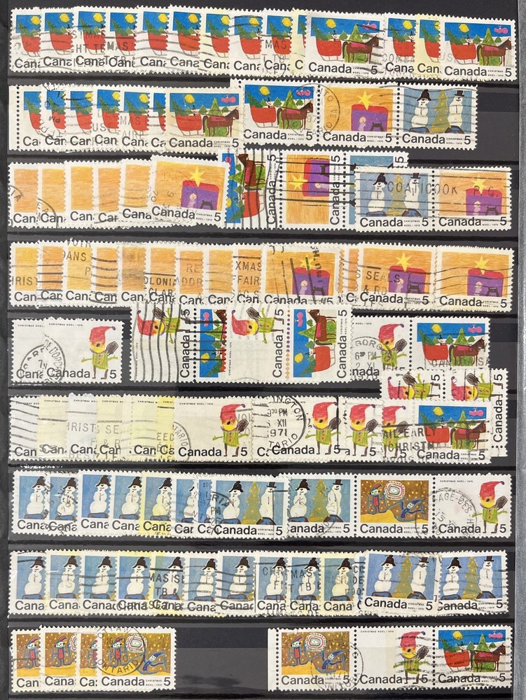 Canada Mid Period Mixture Used(Many 100s) DA1425