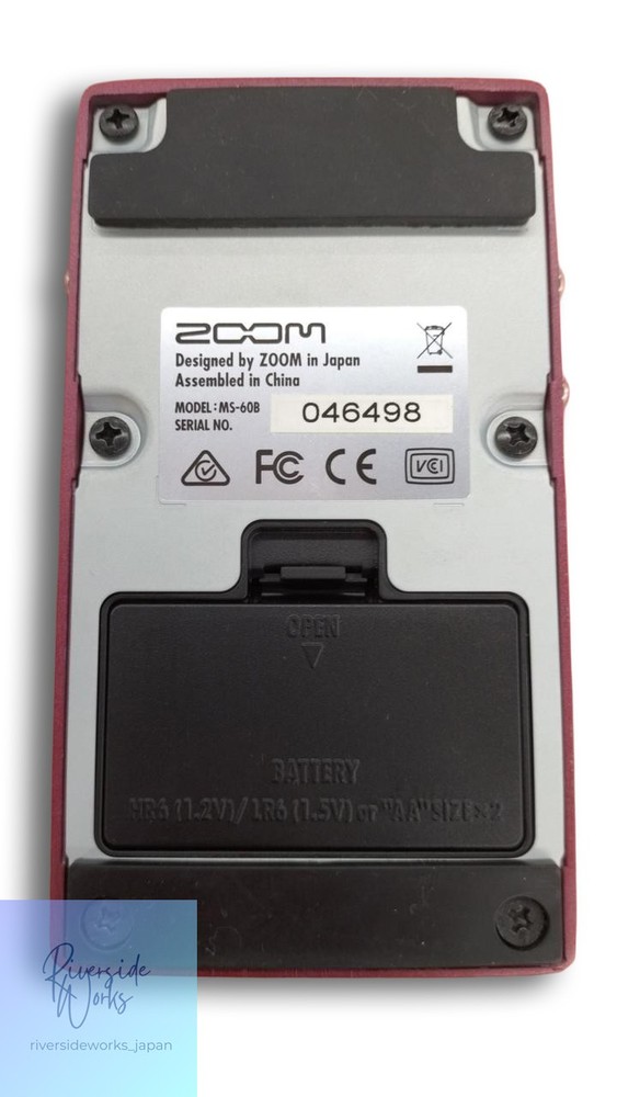 ZOOM MS-60B Multi-Effects Guitar Pedal Used JP