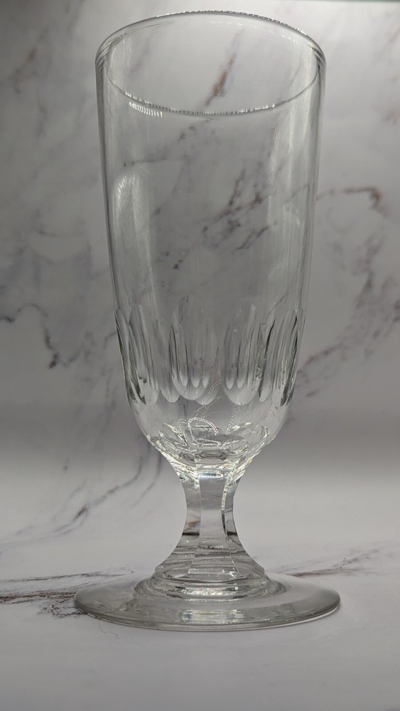 4 Vintage Crystal Goblets