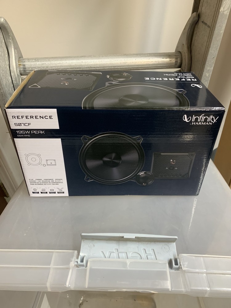 Infinity Reference REF-507CF 5-1/4" Component Speaker System 5.25 With Tweeters