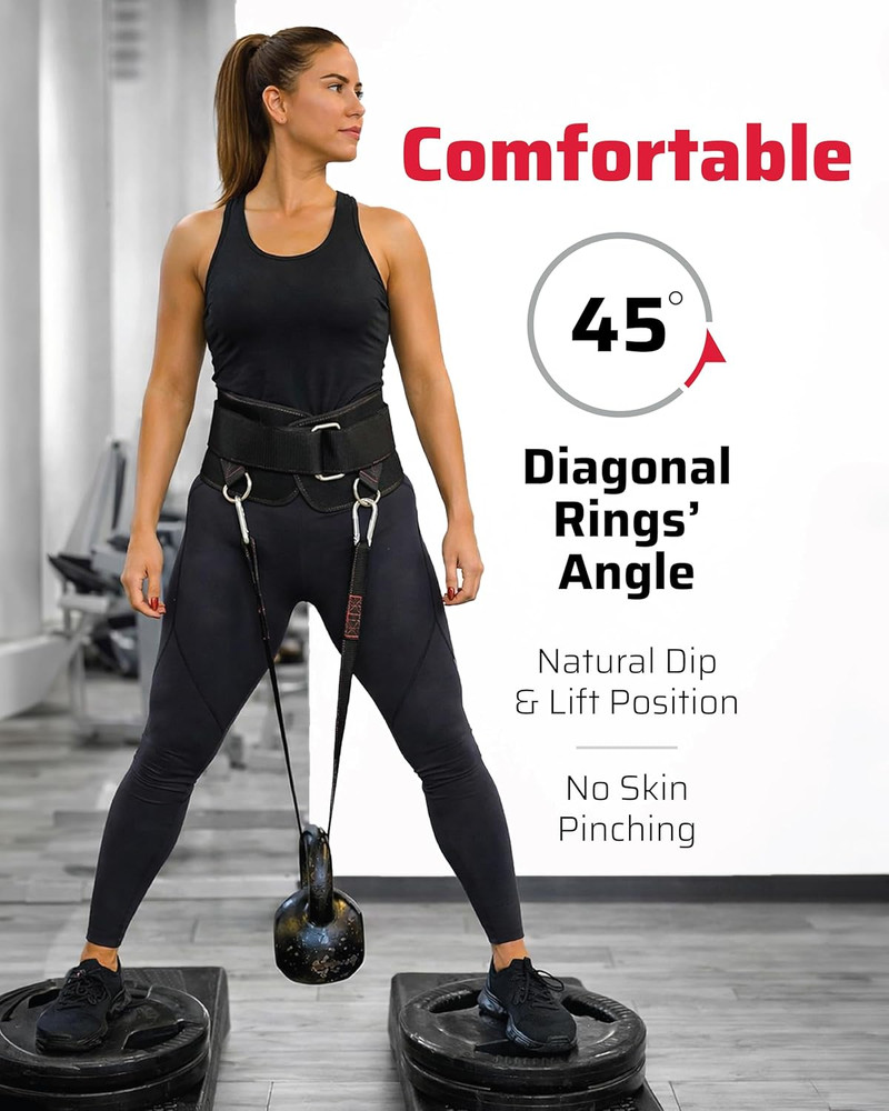 Premium Dip Belt with Secure Closure and Structured Back Support
