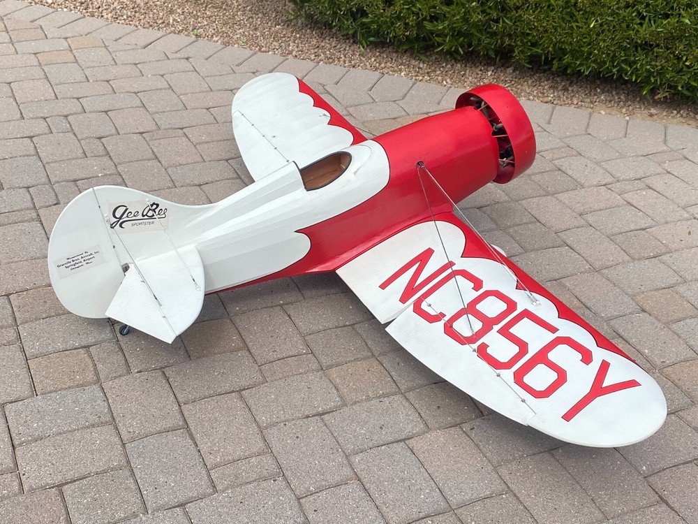 ikon n wst models Gee Bee model E RC Racer Plane
