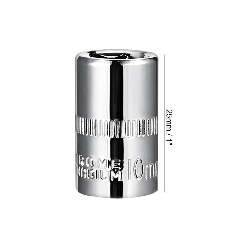 Socket Tools 6 Point Socket Set Anti-rust Hex Keys Socket Torque Spanner