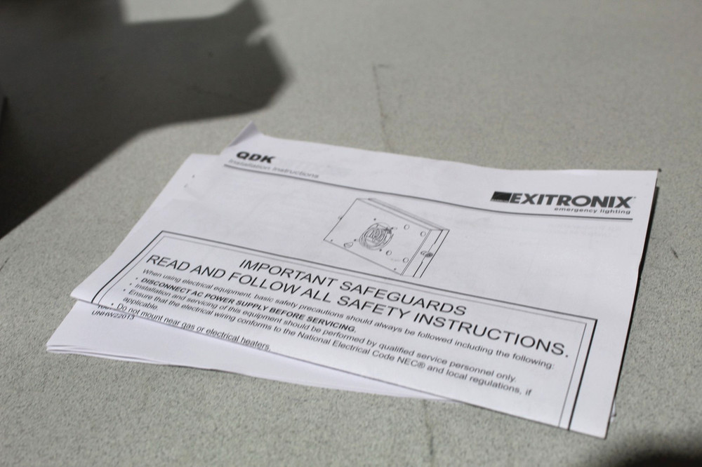 Exitronix Emergency lighting WM6-8-REN3M-2-W-G2-HB
