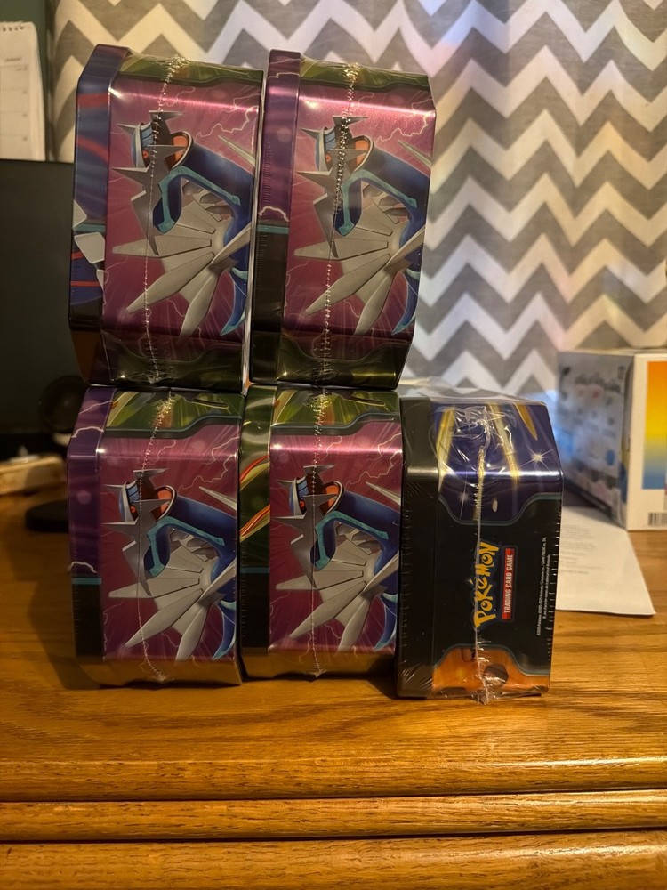 Pokemon Sealed Tin Lot