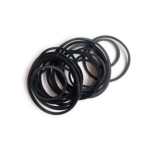 Mixed Square Cassette Tape Machine Recorder Rubber Belt