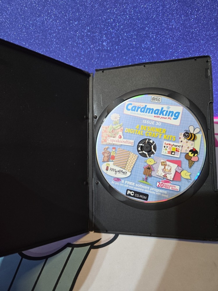 Complete Cardmaking Card CD 4 Digi Kits PC CD-ROM