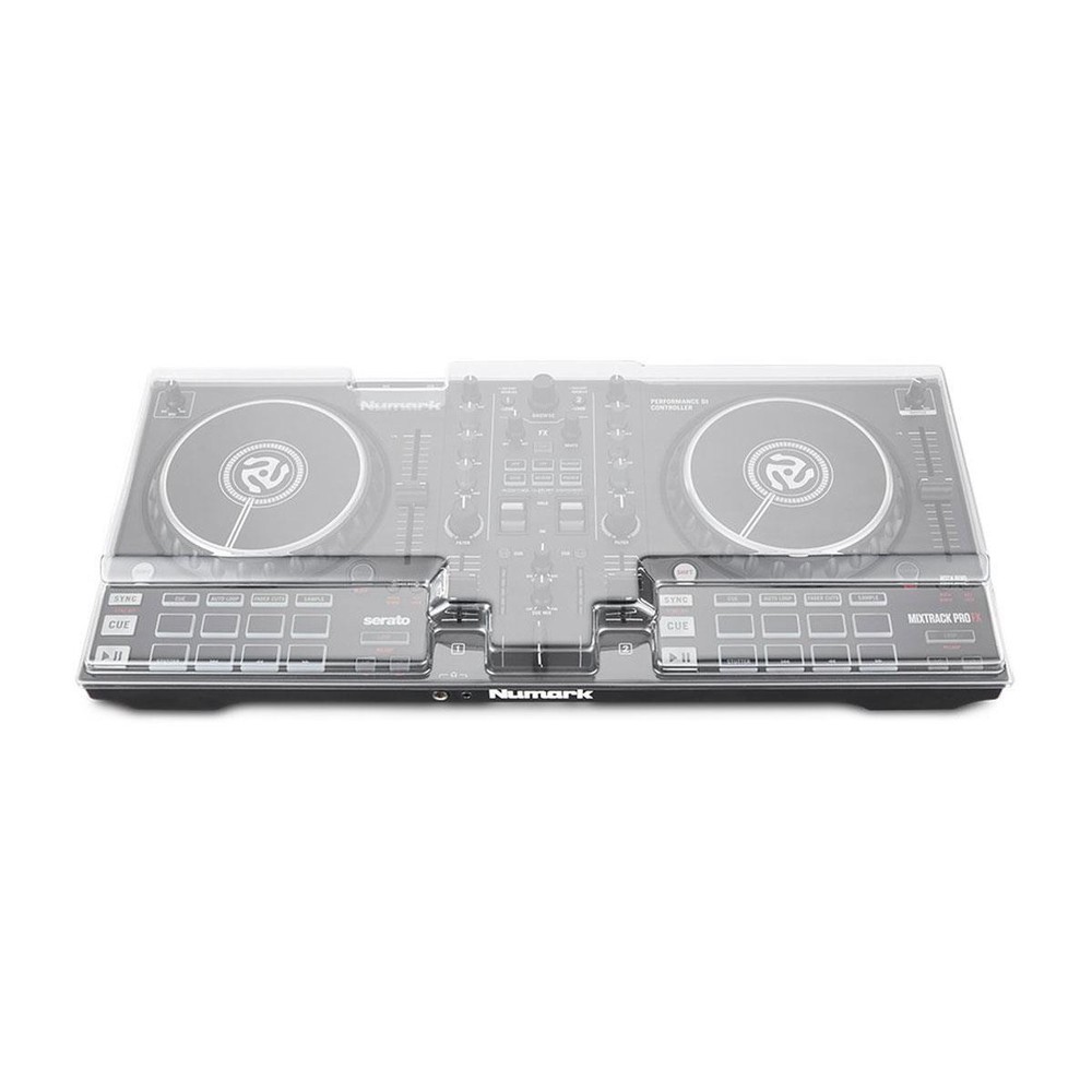 Decksaver Cover for Numark Mixtrack Pro FX Platinum FX Controller,Smoked/Clear