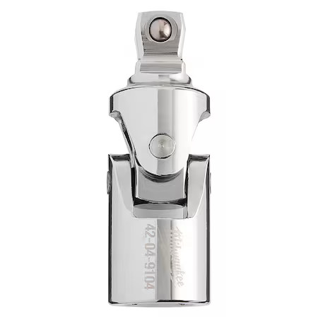 Milwaukee Tool 42-04-9104 Flex Socket Adapter, Chrome Finish, Sae