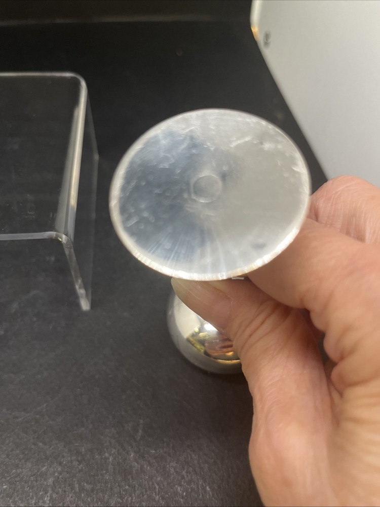 Silverplate Stemmed Cordial Goblet 4”