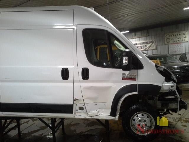 2020 Promaster 2500 Driver Front Headrest Only Black Cloth