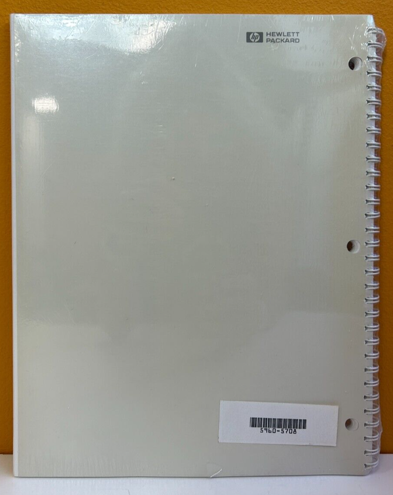 HP / Agilent 5960-5708 HP-IB Programmer's Guide Manual.